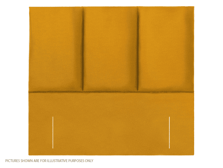 Apollo 2ft6 Monaco Headboard - Velvet Gold | Buy Online | Beds.ie