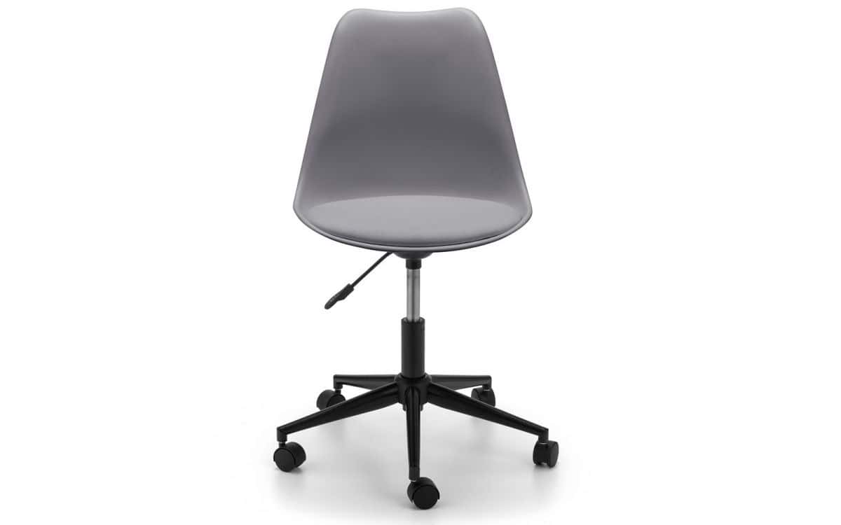 Joyce Office Chair - Grey & Black - Image 3