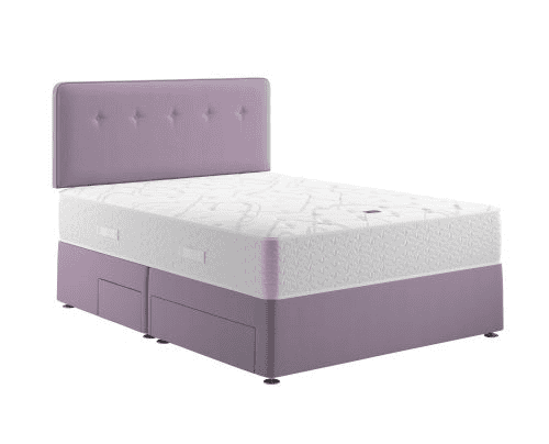 Relyon 5ft Comfort Pure Memory 1400 4 Drawer Divan Bed - Image 2