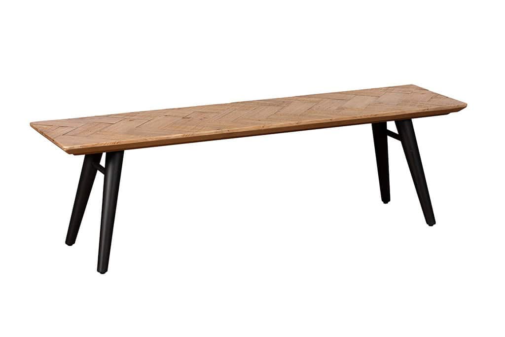Baker Furniture Franklin 150cm Bench - Chevron | Buy Online | Beds.ie