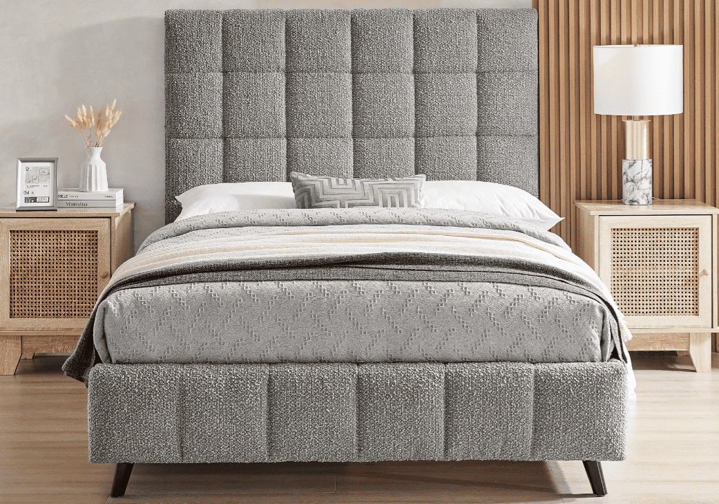 Limelight Starla Square 5ft Bedframe - Dove Grey - Image 2