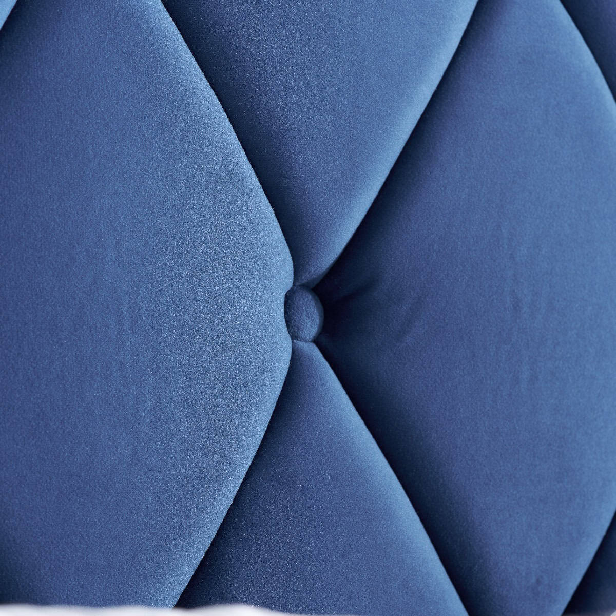 Loxley 4ft Bedframe - Blue Velvet - Image 3