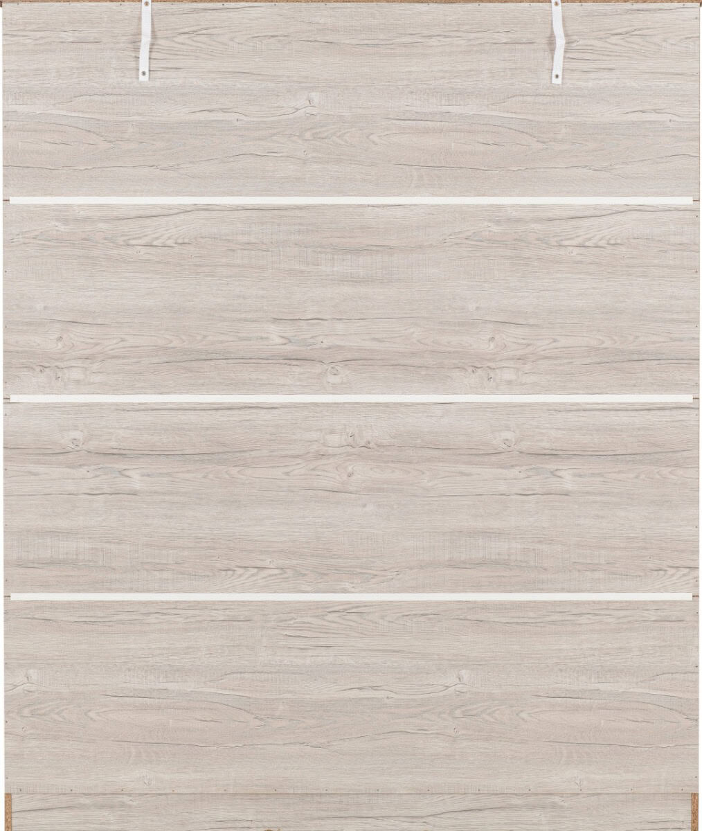 Malvern 4 Door Wardrobe - Urban Snow - Image 6
