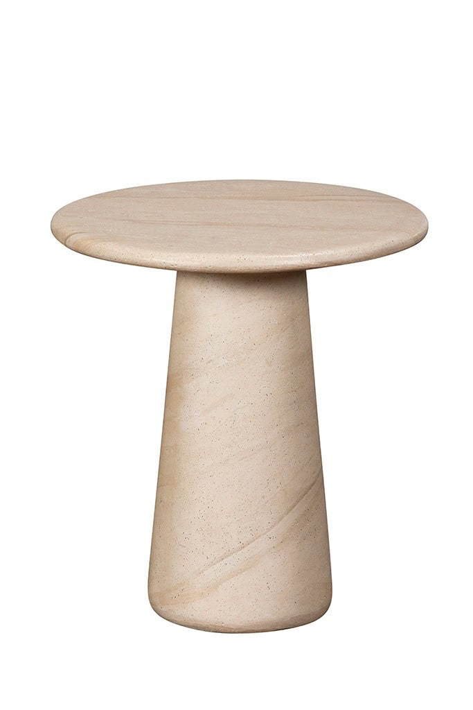 Baker Furniture Ida Lamp Table - Faux Travertine | Buy Online | Beds.ie
