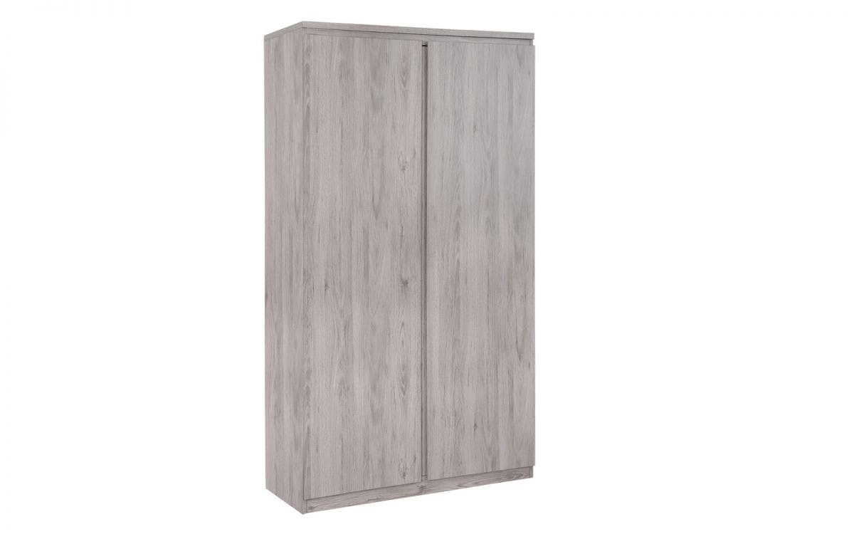 Dia 2 Door Wardrobe - Grey Oak - Image 2