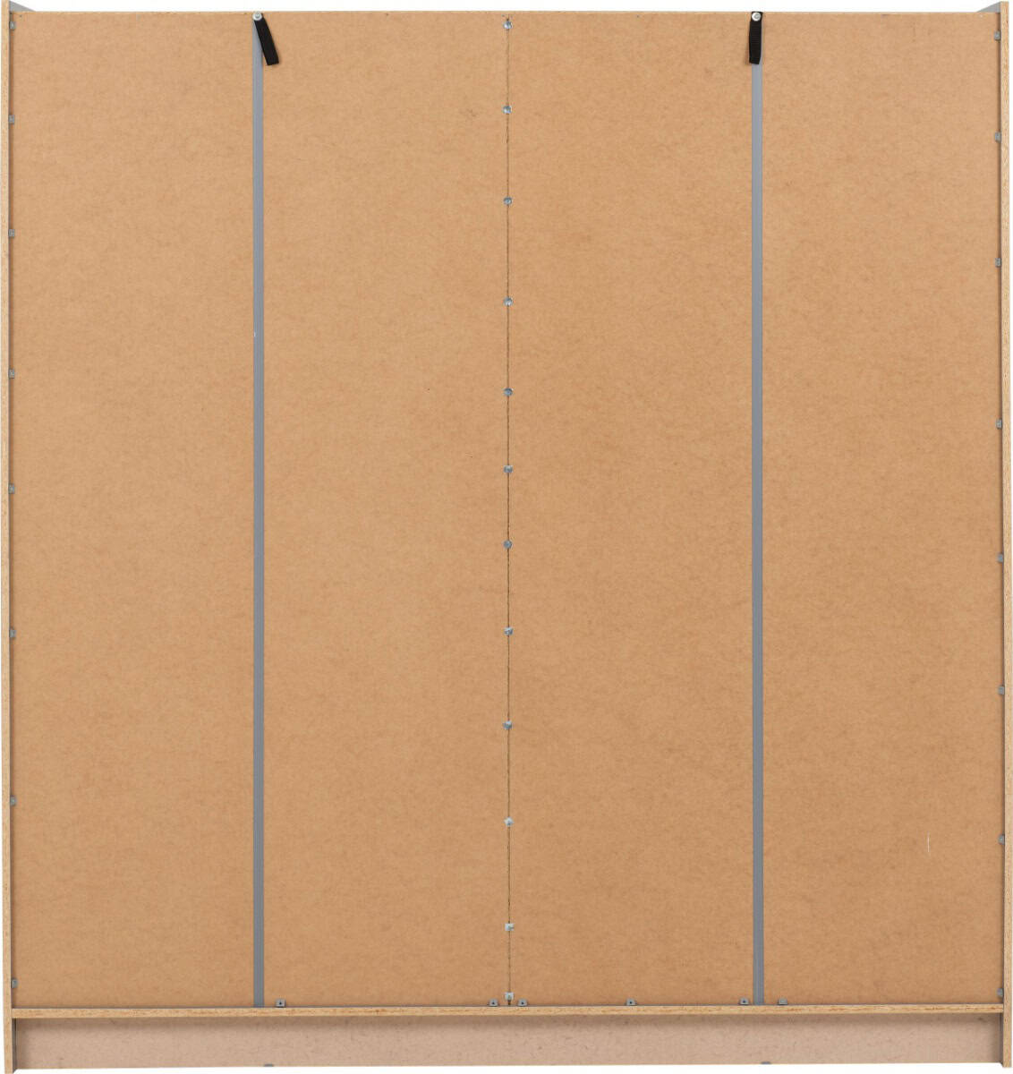 Nevada 2 Door Sliding Wardrobe - Grey Gloss - Image 6