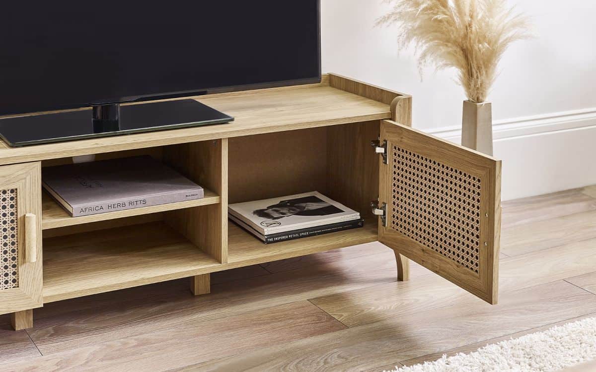 Sydenham Media Unit - Oak - Image 5