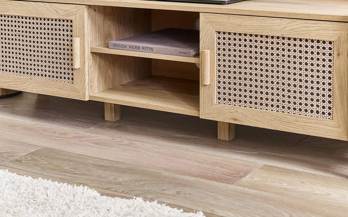 Sydenham Media Unit - Oak - Image 6