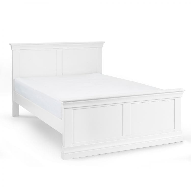 Rochelle 4ft6 Bedframe - Surf White - Image 2
