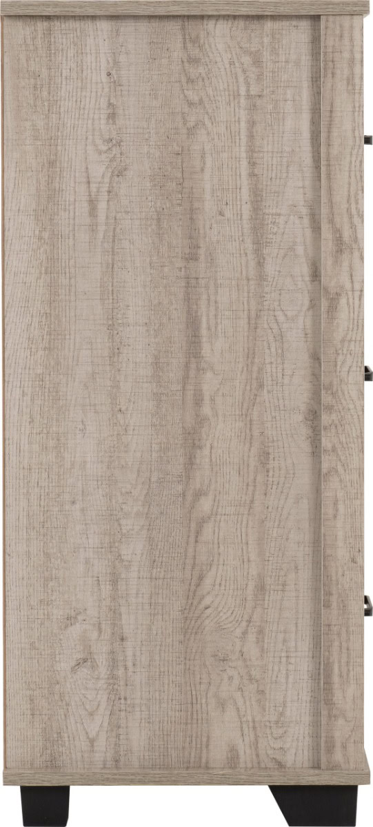 Oliver 6 Drawer Chest - Light Oak Effect - Image 5