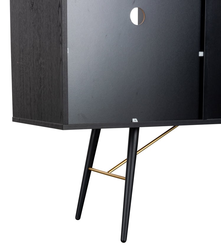Barcelona Sideboard - Black & Copper - Image 5