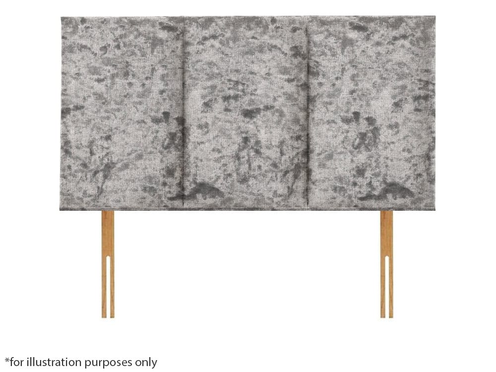 Apollo 6ft Southport Headboard - Glitz Grey | Buy Online | Beds.ie