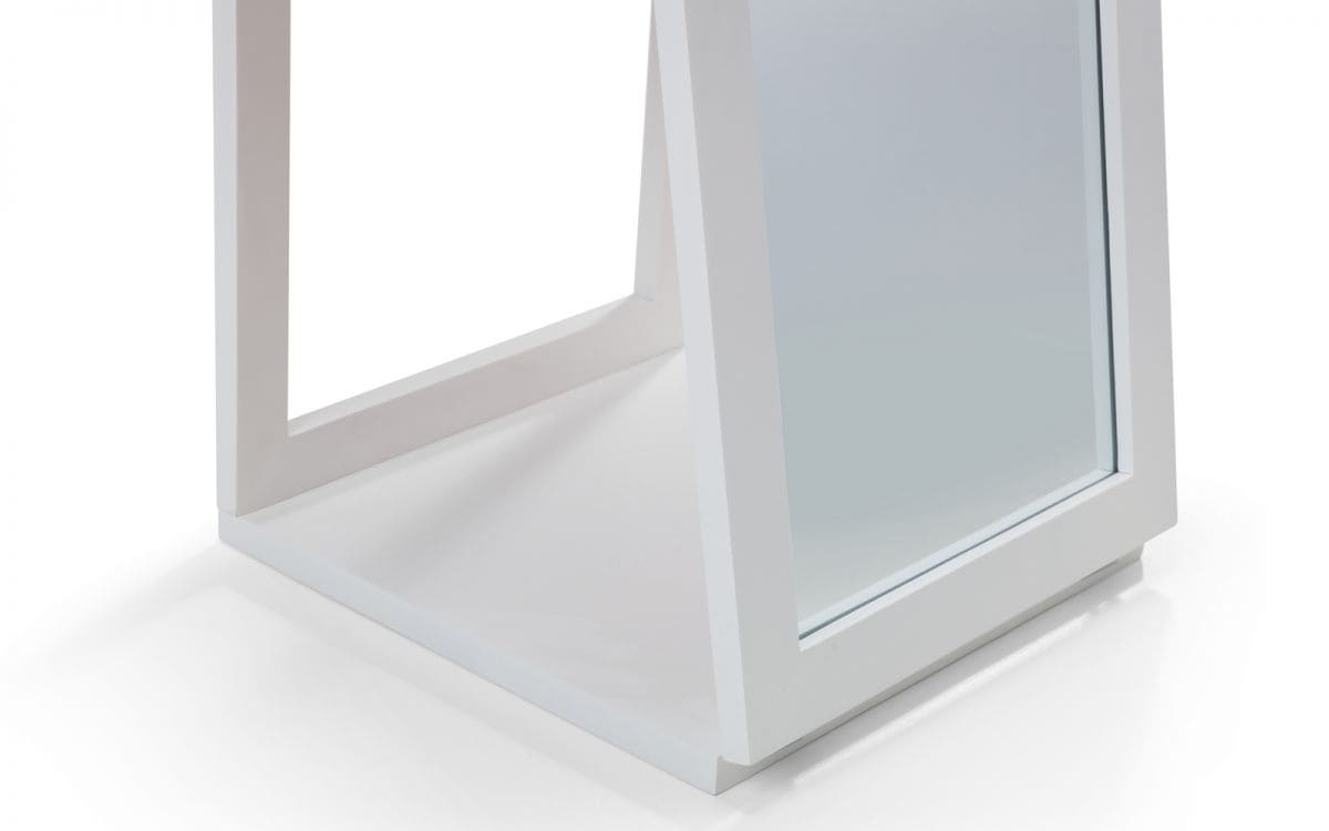 Firenze Storage Mirror - White - Image 3