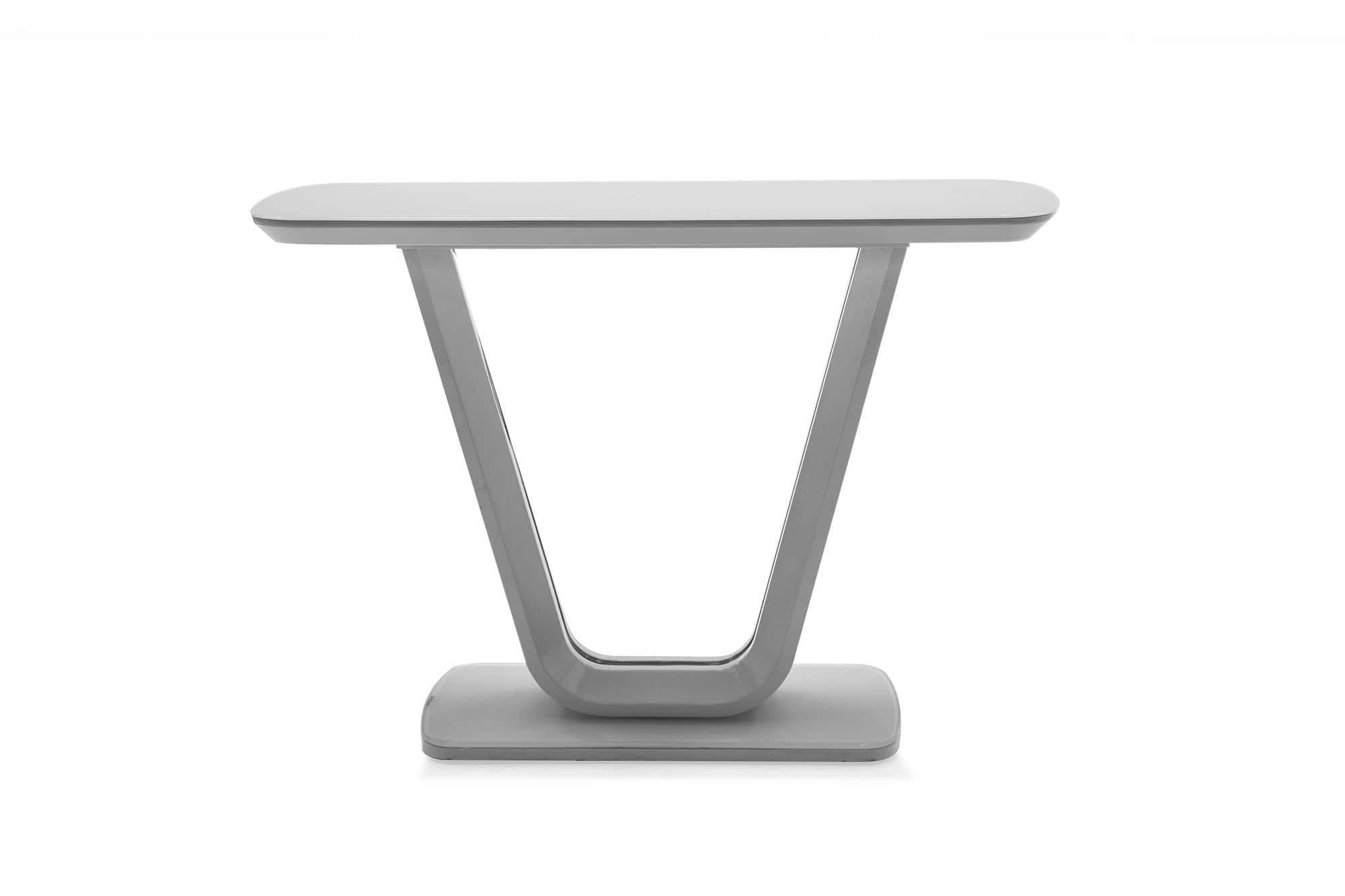 Lazzaro Console Table - Light Grey Matt | Buy Online | Beds.ie