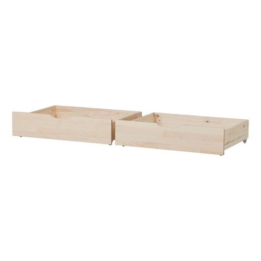 Hoppekids Shorty Bunkbed with Drawers - Natural - Image 3