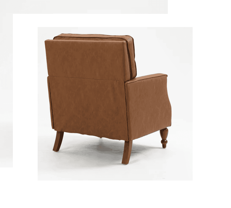 Houston Armchair - Tan PU - Image 3