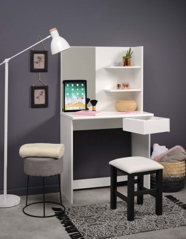 Parisot Pimpante Dressing Table - White - Image 5