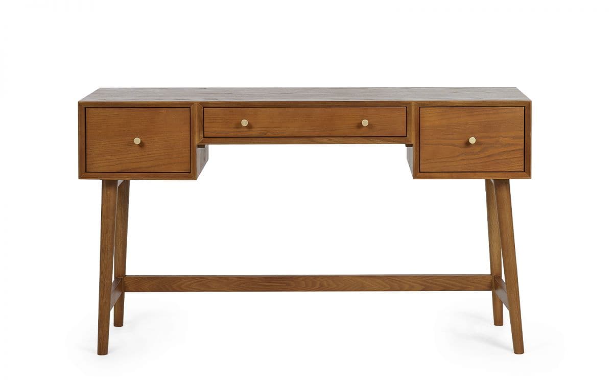 Lowell Dressing Table & Stool - Cherry Wood - Image 3