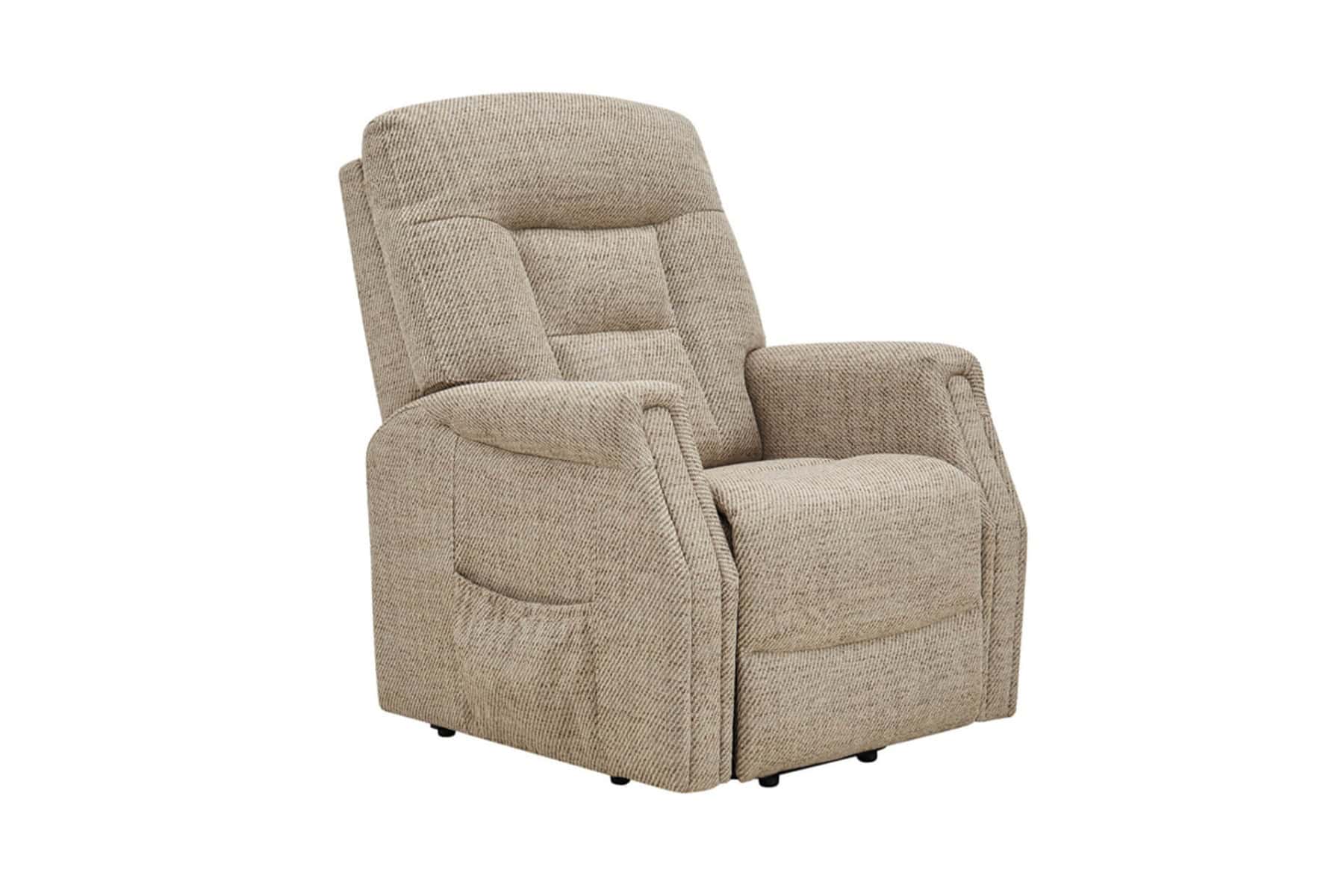 Prescot Electric Lift & Rise Chair - Oatmeal | Buy Online | Beds.ie