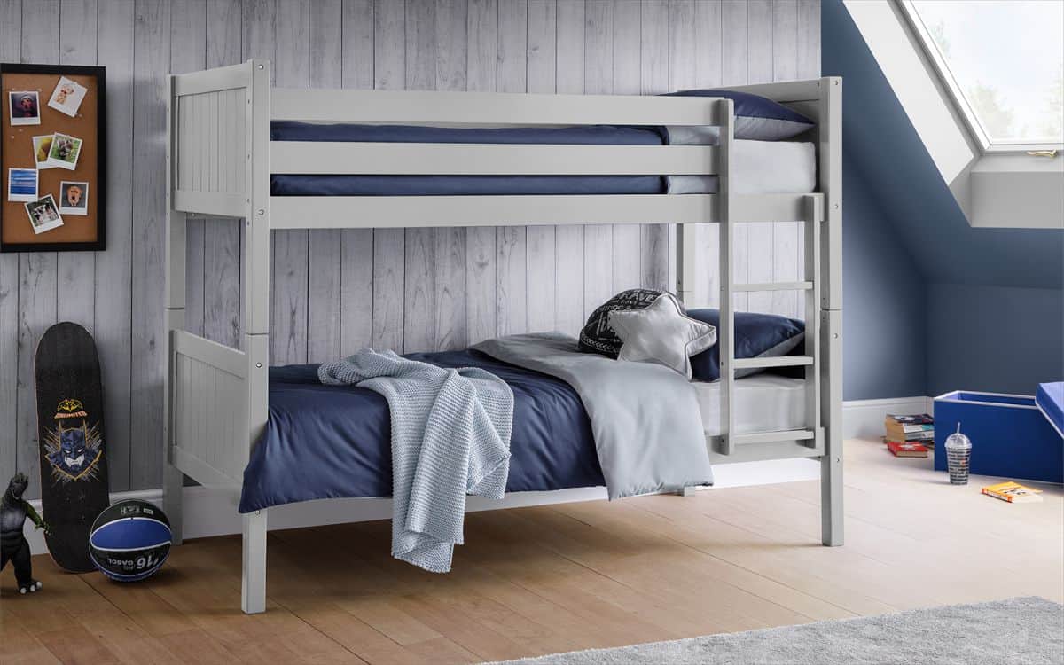 Thorne Bunk Bed - Dove Grey | Buy Online | Beds.ie