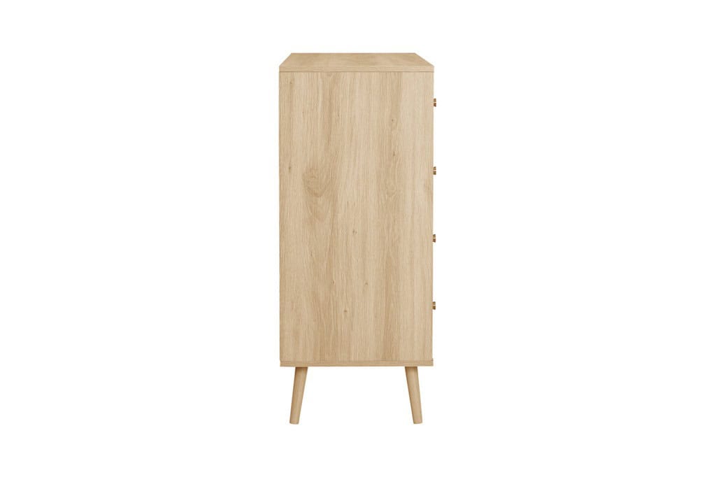Herringford 4 Drawer Chest - Oak - Image 4