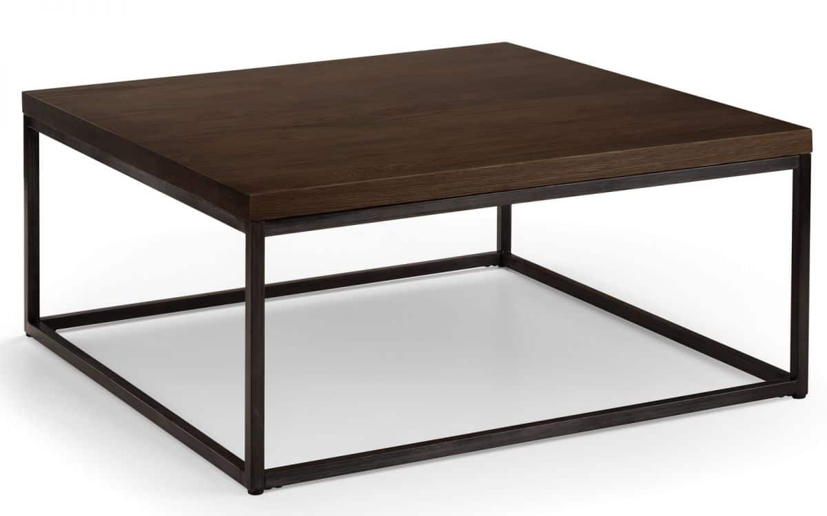 Lisbon Square Coffee Table - Dark Oak | Buy Online | Beds.ie