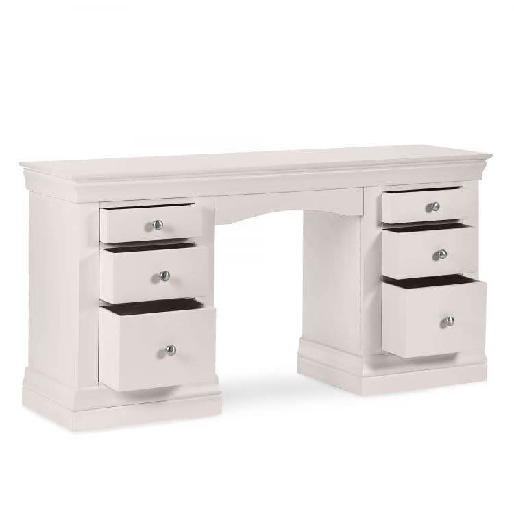 Rochelle Dressing Table - Light Grey - Image 2