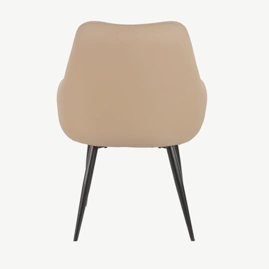 Fabio Dining Chair - Mink Faux Leather (Set of 2) - Image 6