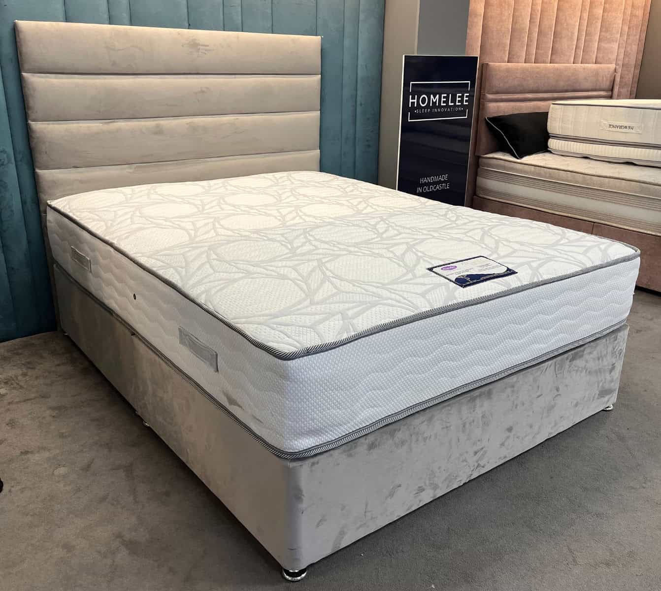Homelee 6ft Spinal Pedic Elegance Mattress with 2 Drawer Divan Base | Buy Online | Beds.ie