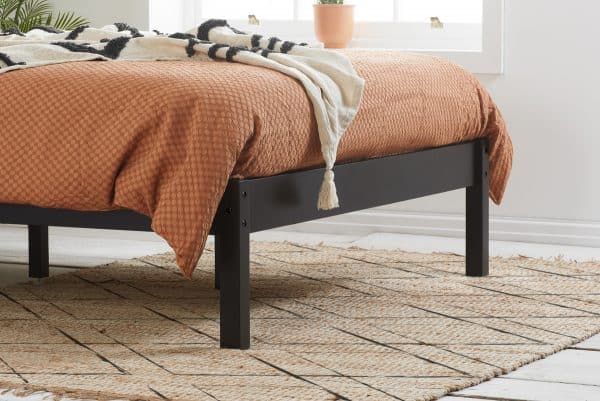 3ft Nova Bedframe - Black - Image 2