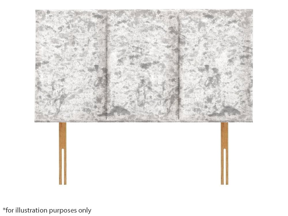 Apollo 6ft Southport Headboard - Glitz Ice White | Buy Online | Beds.ie