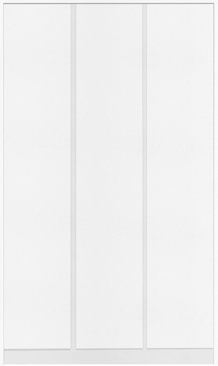 Malvern 3 Door Wardrobe - White - Image 2