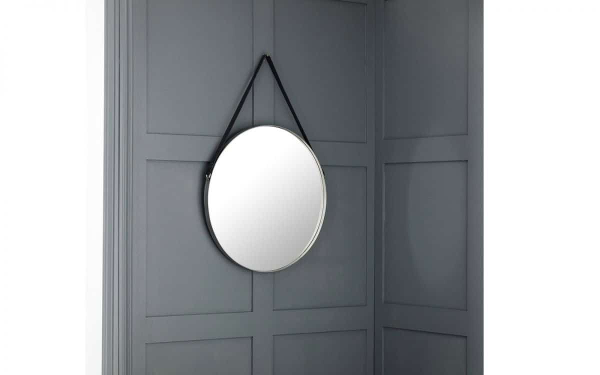 Kelleher Round Pewter Mirror | Buy Online | Beds.ie