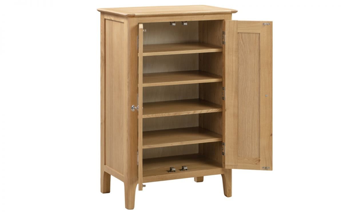 Alderbury Shoe Cupboard - Oak - Image 3