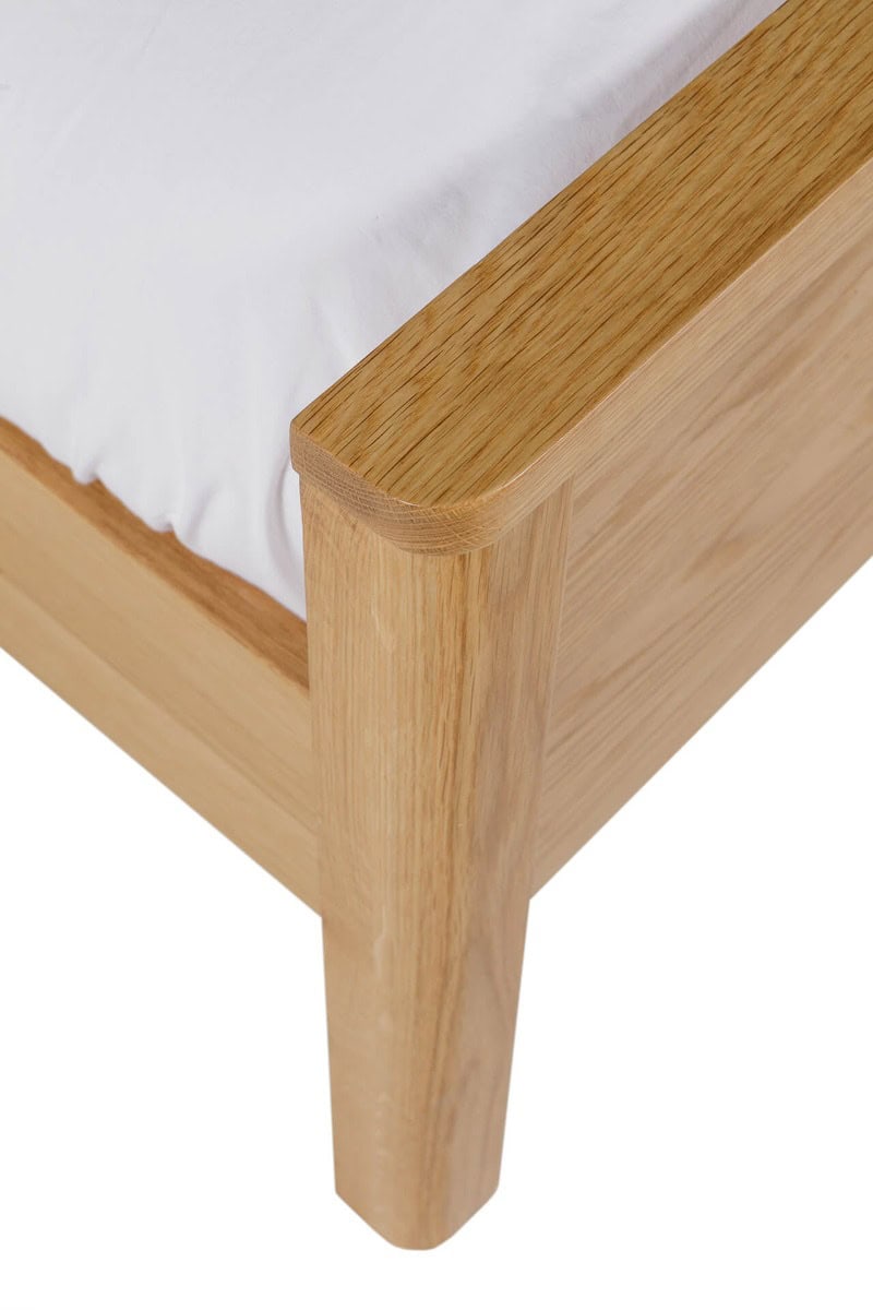 Renata 5ft Bedframe - Natural Oak - Image 6