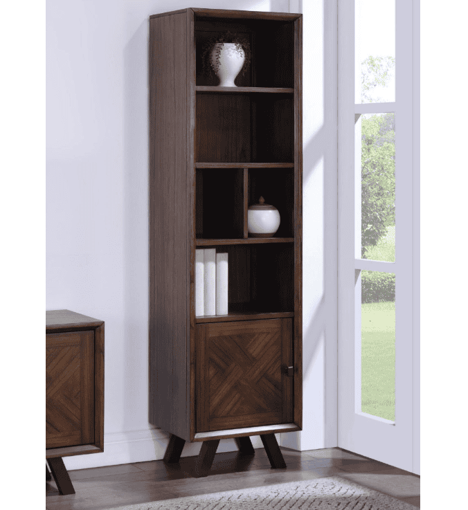 Nevada Single Bookcase - Dark Wood | Buy Online | Beds.ie