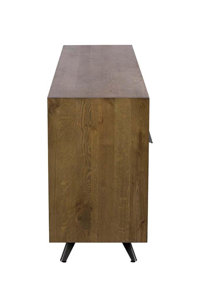 Baker Furniture Hudson 4 Door Sideboard - Smokey Oak - Image 5
