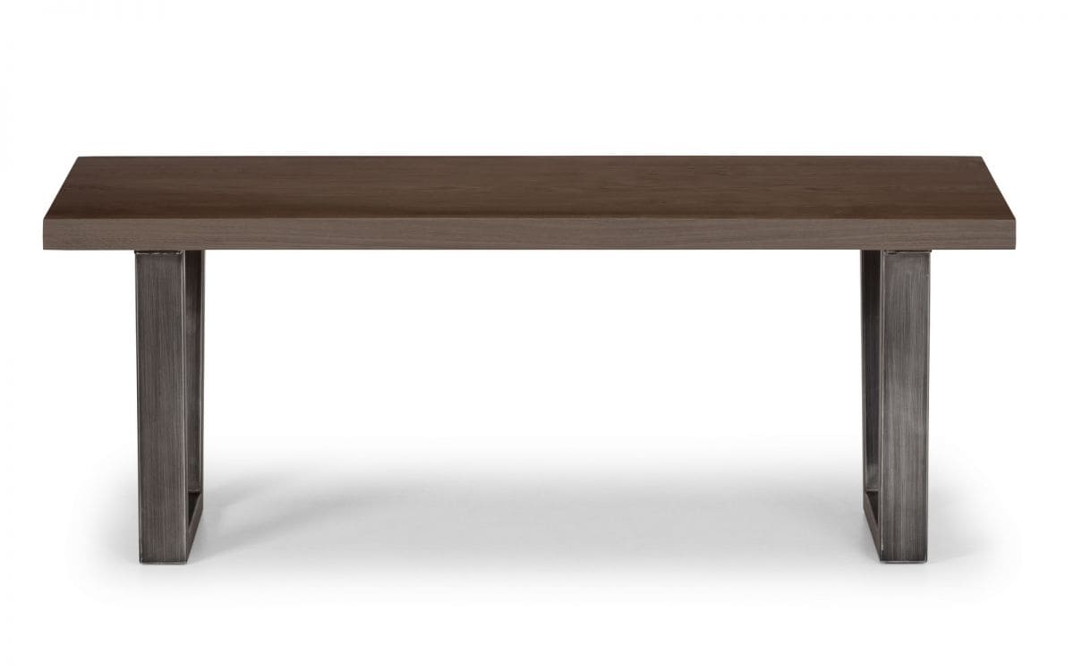 Lisbon Dining Bench - Dark Oak - Image 2