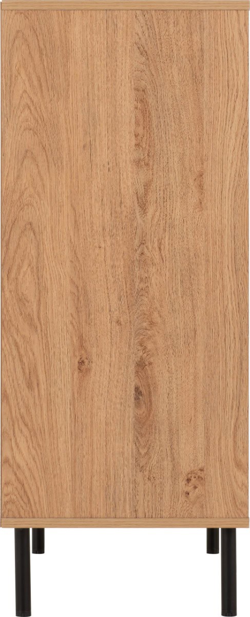 Leon 3+2 Drawer Chest - Medium Oak Effect - Image 6