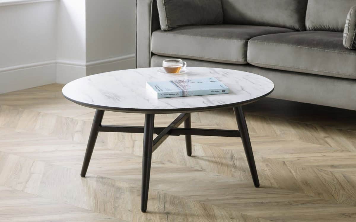 Florence Coffee Table - White Marble | Buy Online | Beds.ie