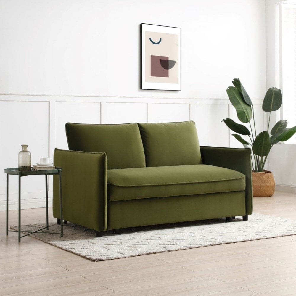 Blaire Sofa Bed - Olive | Buy Online | Beds.ie
