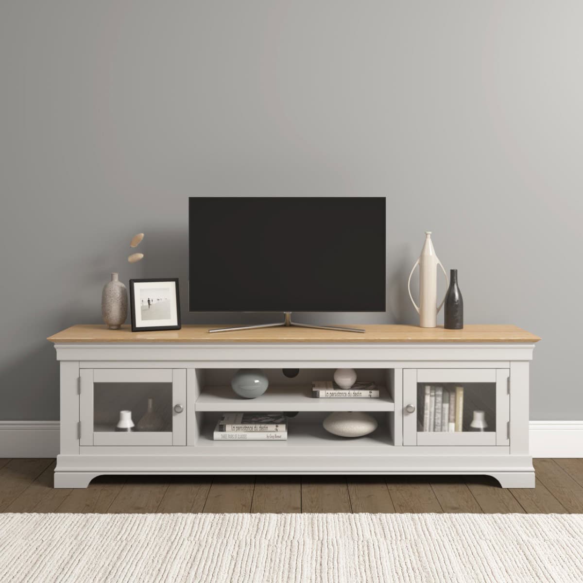 Bordeaux TV Stand - Ivory - Image 2