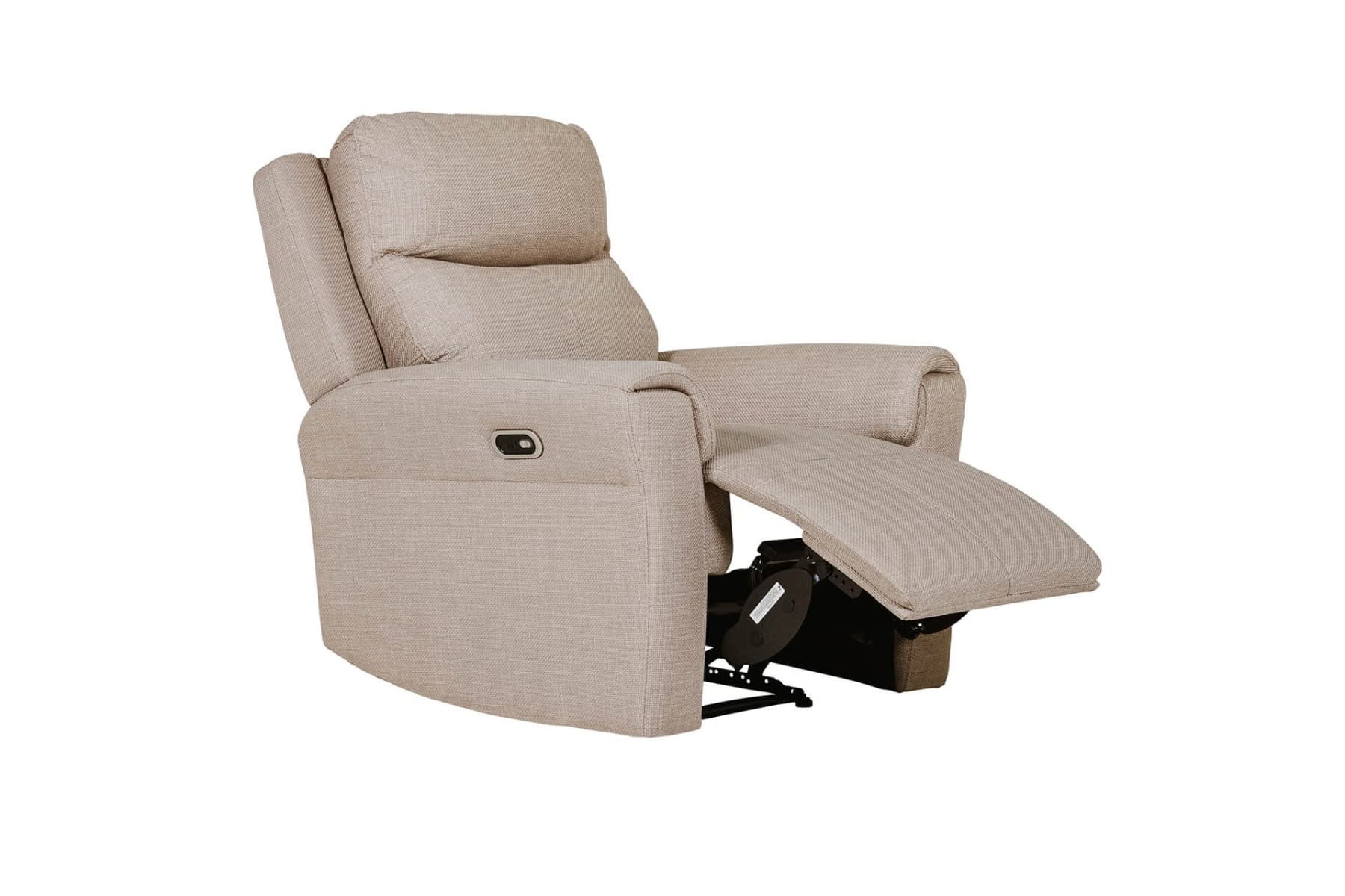 Russo 1 Seater Electric Recliner - Mushroom - Image 2