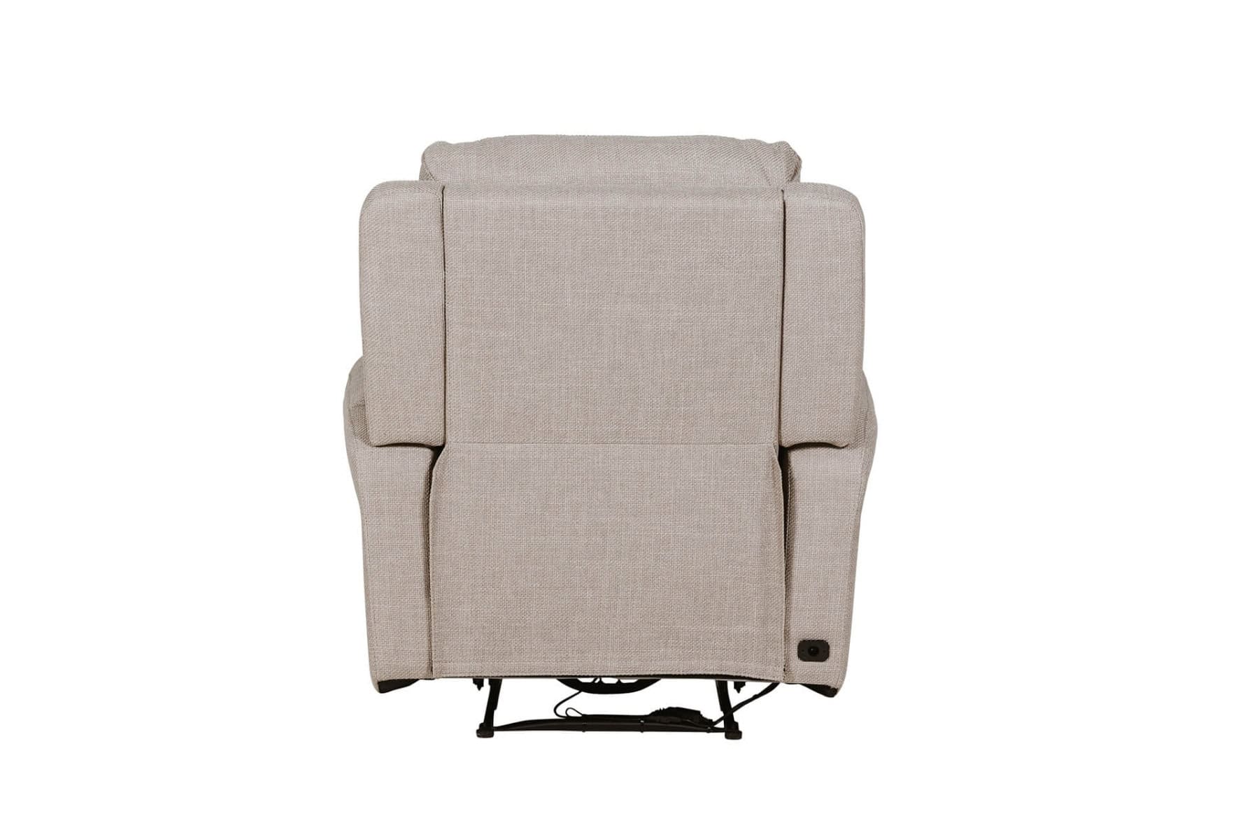 Russo 1 Seater Electric Recliner - Mushroom - Image 5