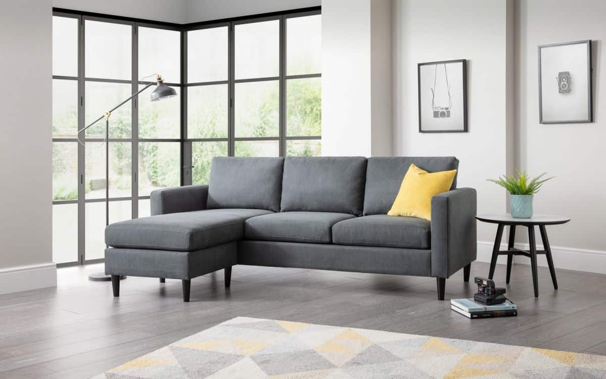 Marin Corner Sofa - Grey | Buy Online | Beds.ie