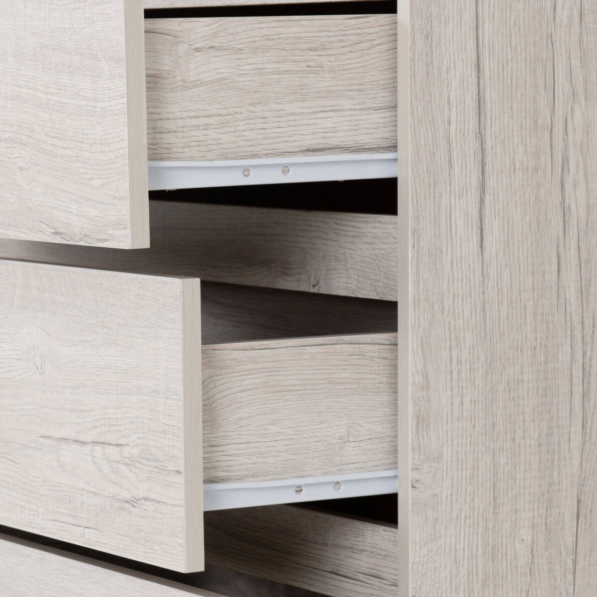 Malvern 2+3 Drawer Chest - Urban Snow - Image 7