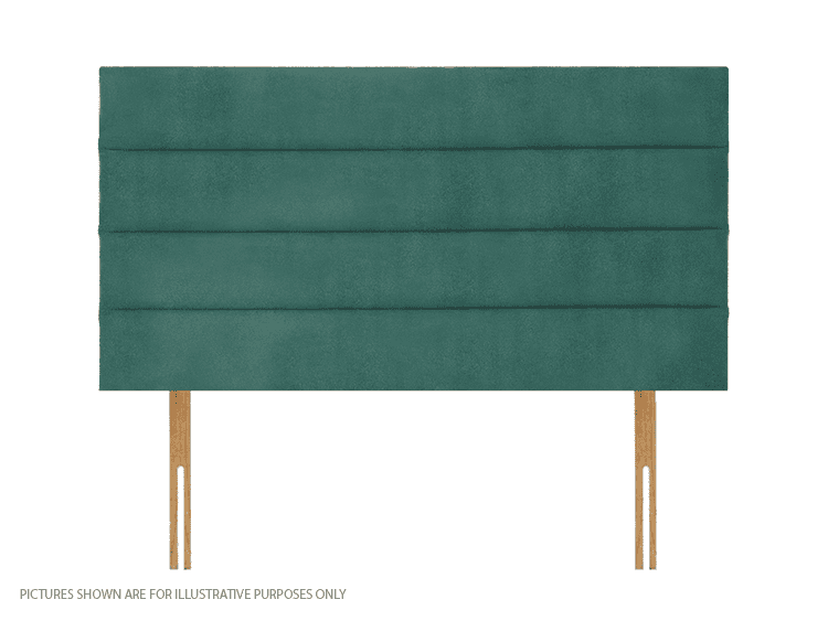 Apollo 2ft6 Dundee Headboard - Velvet Turquoise | Buy Online | Beds.ie