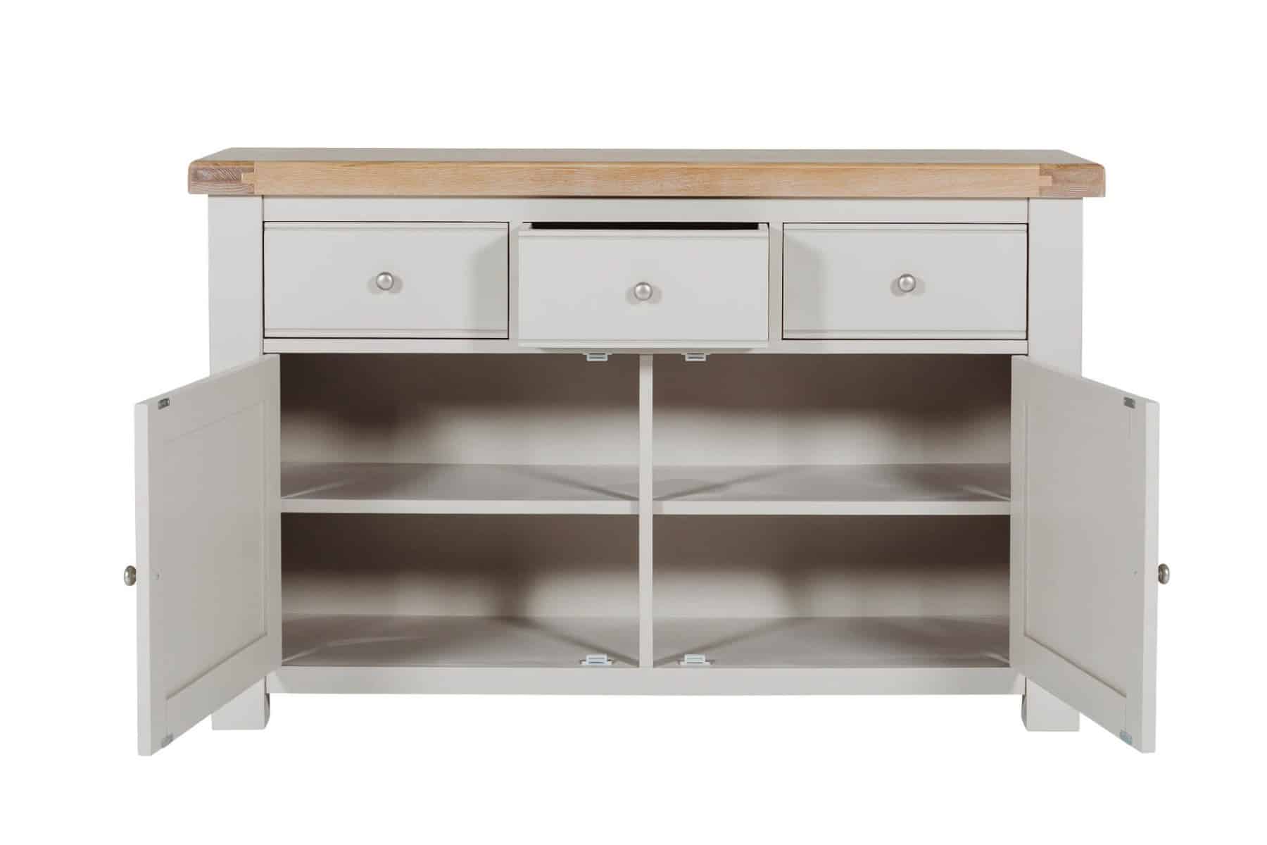 Doune Large Sideboard - Taupe - Image 3