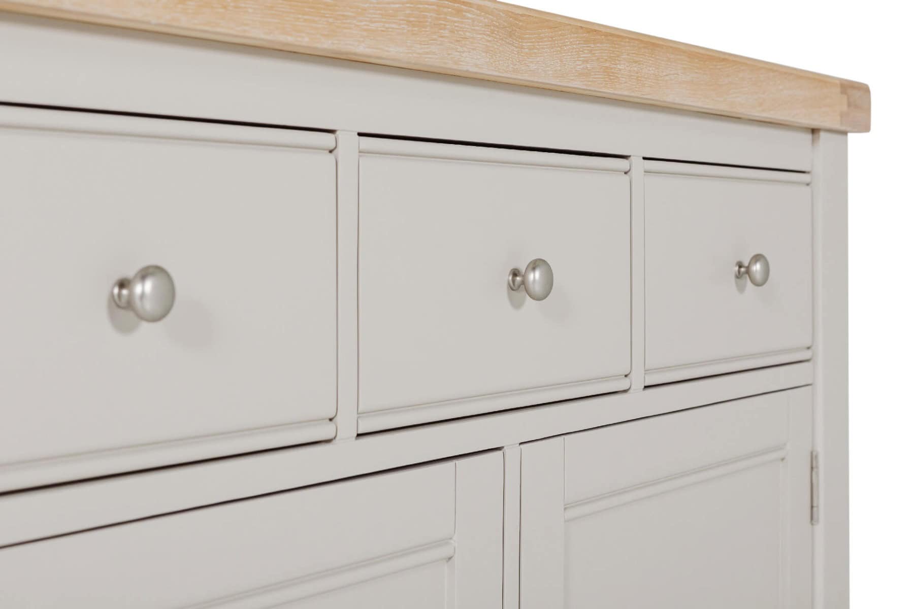 Doune Large Sideboard - Taupe - Image 4