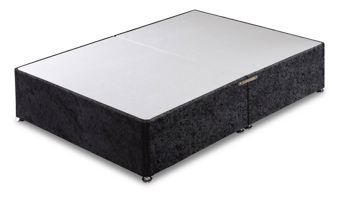 Apollo 6ft Glitz Black Divan Base | Buy Online | Beds.ie